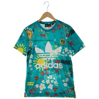 アディダス(adidas)の〇〇adidas アディダス メンズ Tシャツ サイズM グリーン(Tシャツ/カットソー(七分/長袖))