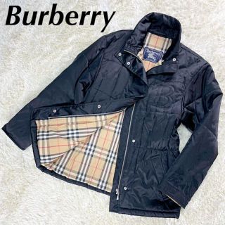 バーバリー(BURBERRY)の★【Burberry】希少銀ボタン『B』刺繍　キルティング　中綿　L～X L.(ブルゾン)