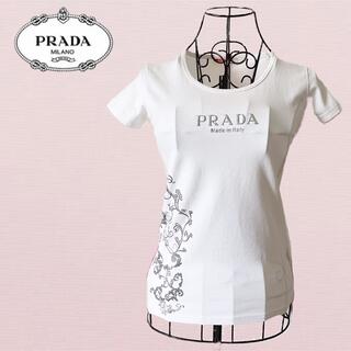 プラダ Tシャツ(レディース/半袖)（ホワイト/白色系）の通販 47点 