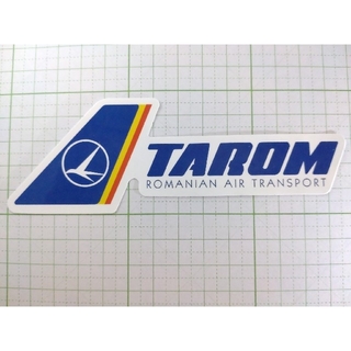 【439】タロム航空 ルーマニア 防水ステッカー(航空機)