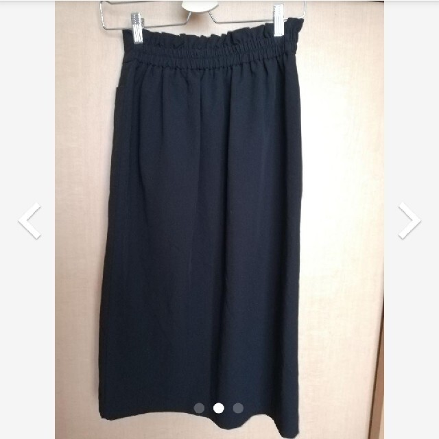 ViS(ヴィス)のフロントスリットタイトスカート♡Vis♡ブラック レディースのスカート(ひざ丈スカート)の商品写真