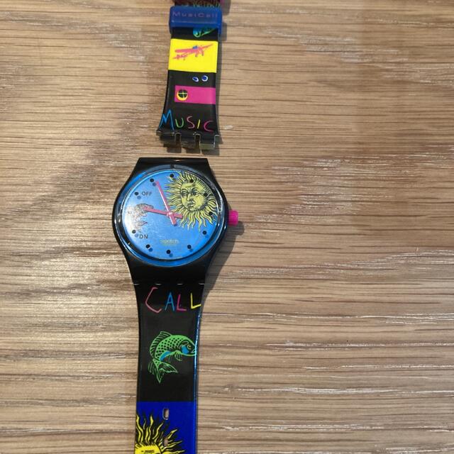 swatch(スウォッチ)のスウォッチ　ミュージコール　９０年代　稼働中！ メンズの時計(腕時計(アナログ))の商品写真