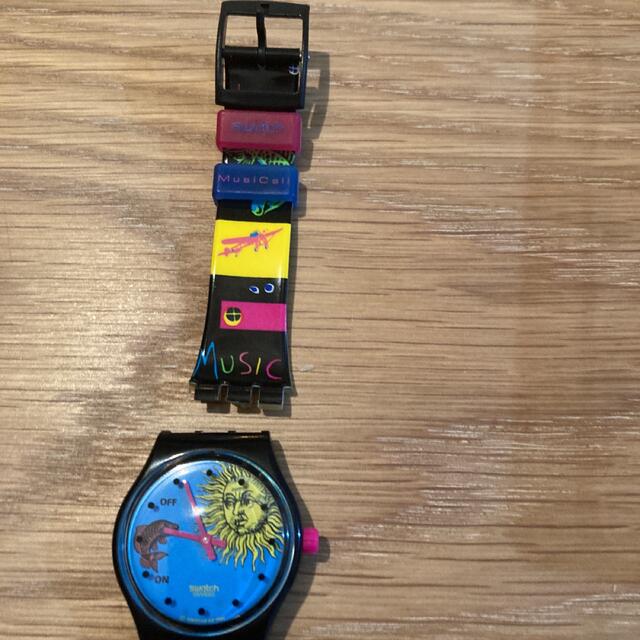 swatch(スウォッチ)のスウォッチ　ミュージコール　９０年代　稼働中！ メンズの時計(腕時計(アナログ))の商品写真