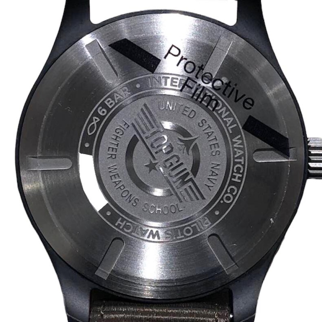 インターナショナルウォッチカンパニー IWC パイロット・ウォッチ・マーク XVIII・トップガン SFTI IW324712 ブラック セラミック  自動巻き メンズ 腕時計