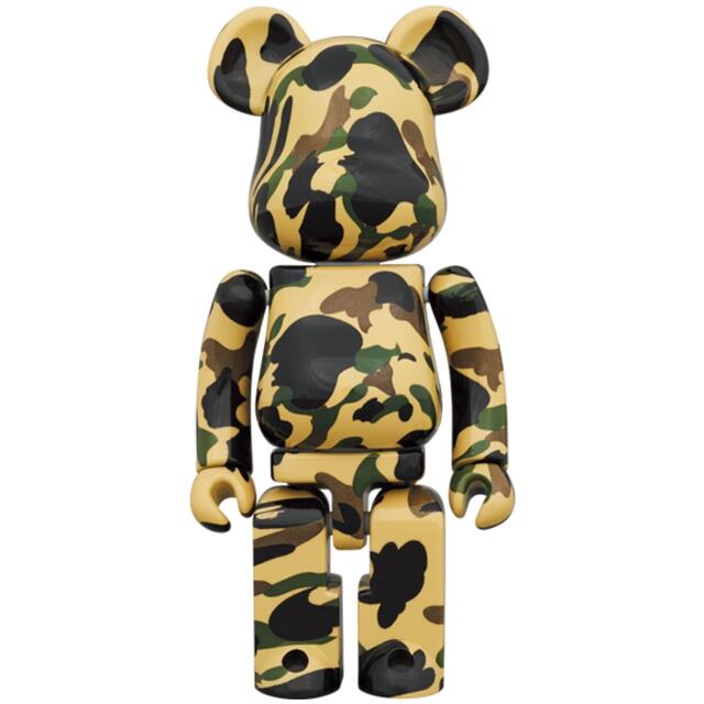 超合金 BE@RBRICK 1ST CAMO YELLOW medicom 超合金 BE@RBRICK 1ST CAMO YELLOW medicom