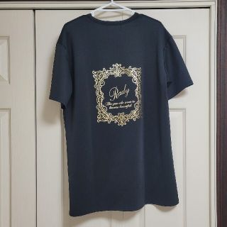 レディー(Rady)のRady　バックロゴ　Tシャツワンピース(Tシャツ(半袖/袖なし))