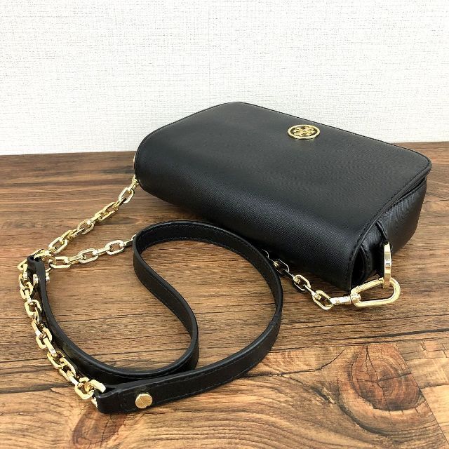 極美品 TORY BURCH ショルダーバッグ ブラック 423 5