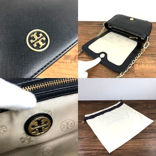 極美品 TORY BURCH ショルダーバッグ ブラック 423 8