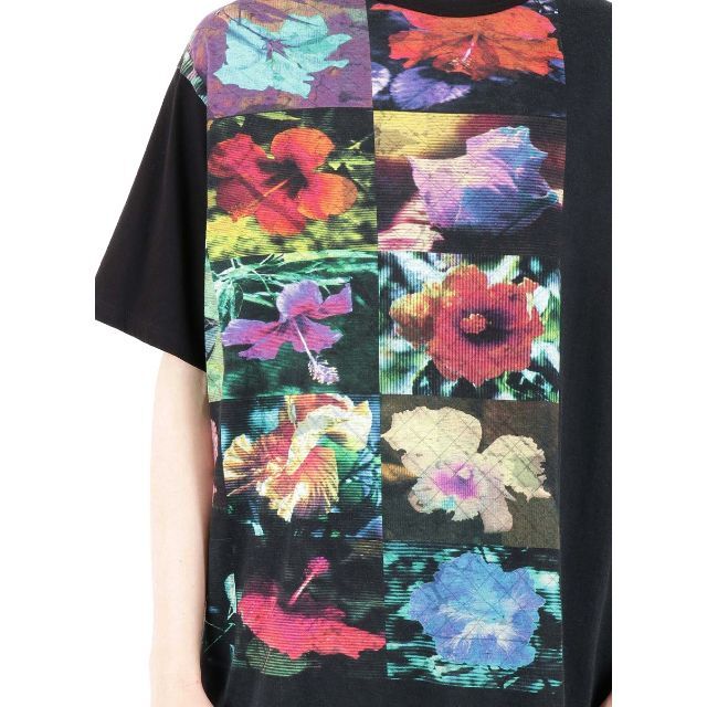 Yohji yamamoto pour homme 花柄 Tシャツ ヨウジ 01