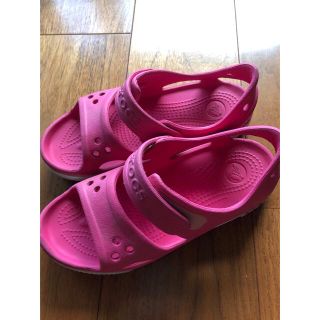 クロックス(crocs)のクロックス　ジュニアサンダル　20センチ(サンダル)