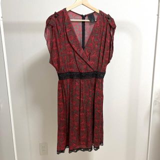 アナスイ(ANNA SUI)のANNA SUI カシュクールワンピース(ひざ丈ワンピース)