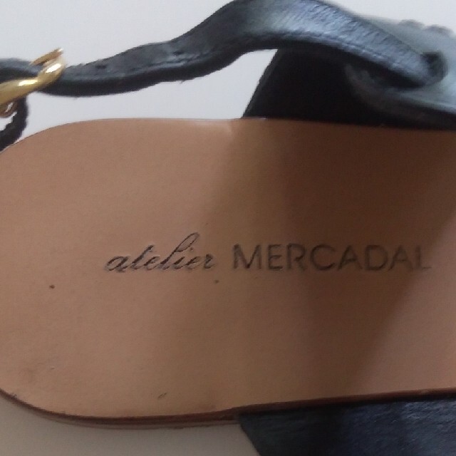 atelier MERCADAL  チェーントングサンダル レディースの靴/シューズ(サンダル)の商品写真