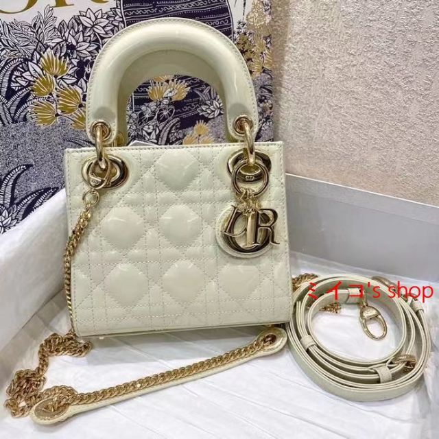 おすすめ】 C Dior - LADY DIOR レディディオール ハンドバッグの通販