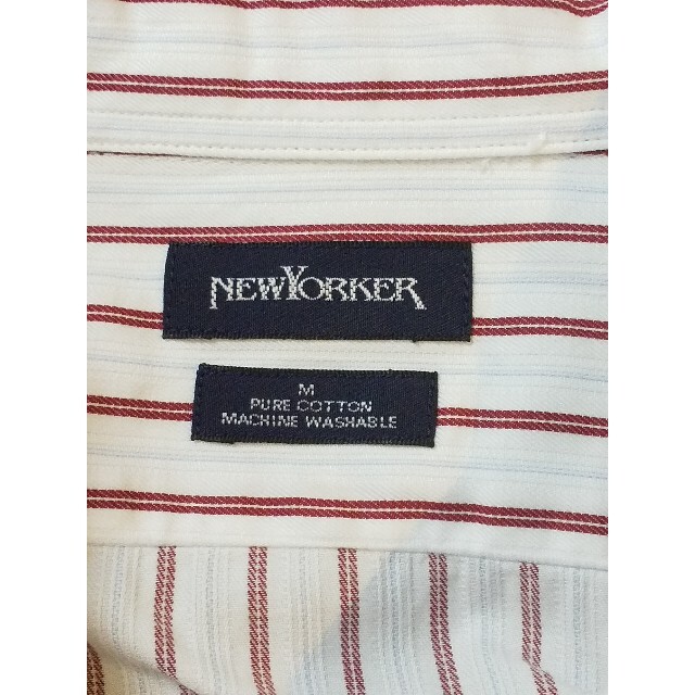 NEWYORKER(ニューヨーカー)のNEWYOKER  ワイシャツ  ストライプ柄 長袖 メンズのトップス(シャツ)の商品写真