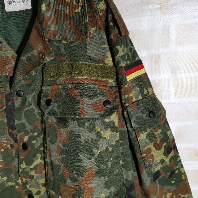 国産好評 ドイツ軍 90s シャツ ジャケット カモ柄 迷彩 ワンポイントロゴの通販 by ＄SELECT SHOP＄｜ラクマ 