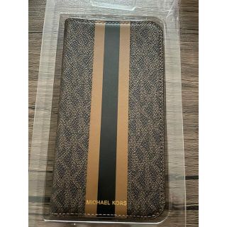 マイケルコース(Michael Kors)のMICHAEL KORS iPhone11 カバー　ブラウン　iPhoneカバー(iPhoneケース)