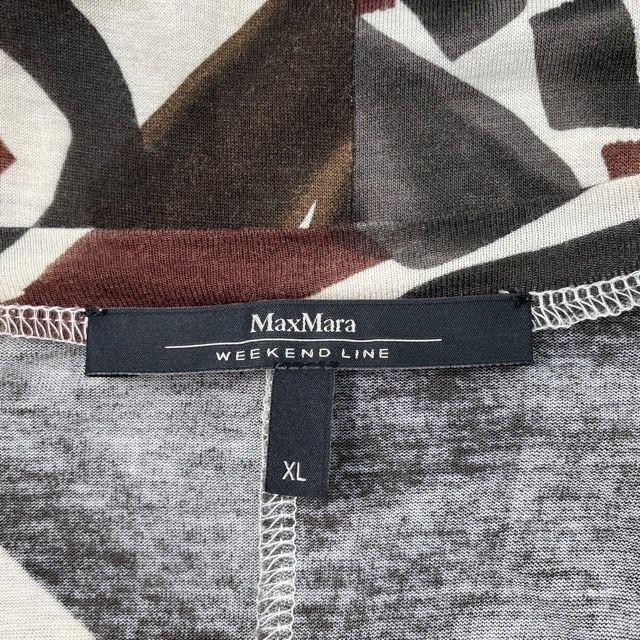 Max Mara(マックスマーラ)のMaxMara マックスマーラ 総柄 ワンピース XL 大きいサイズ ゆったり レディースのワンピース(ひざ丈ワンピース)の商品写真