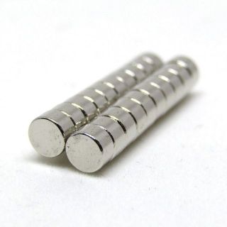 ネオジウム磁石　5mm×3mm 10個(雑貨)