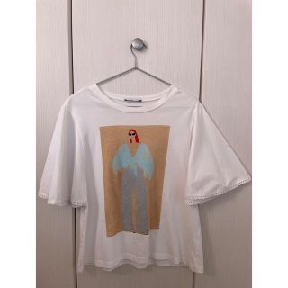 ザラ(ZARA)のZARA プリントT(Tシャツ(半袖/袖なし))