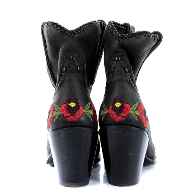 GRACE CONTINENTAL(グレースコンチネンタル)のグレースコンチネンタル ウエスタンブーツ ショートブーツ 25cm 黒 レディースの靴/シューズ(ブーツ)の商品写真