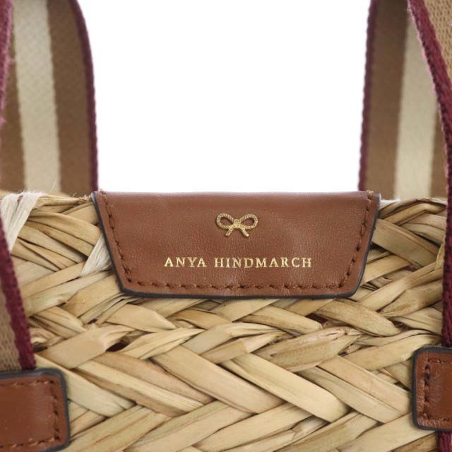 今ならほぼ即納！
 HINDMARCH アニヤハインドマーチ かごバッグ アニヤハインドマーチ 楽天市場】ANYA Small カゴバッグ ハンドバッグ アニヤハインドマーチ ベージュ HINDMARCH /MF Multi ■OS かごバッグ バッグ 4