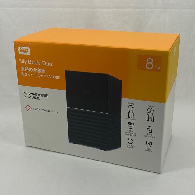 WD My Book Duo ハードディスク 8TB