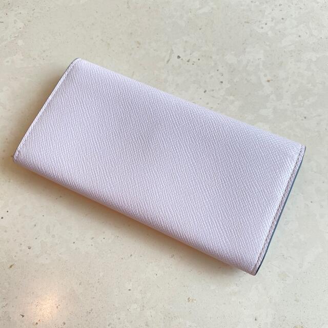 【新品】Smythson スマイソン パナマ フラップタイプ 長財布 ラベンダー