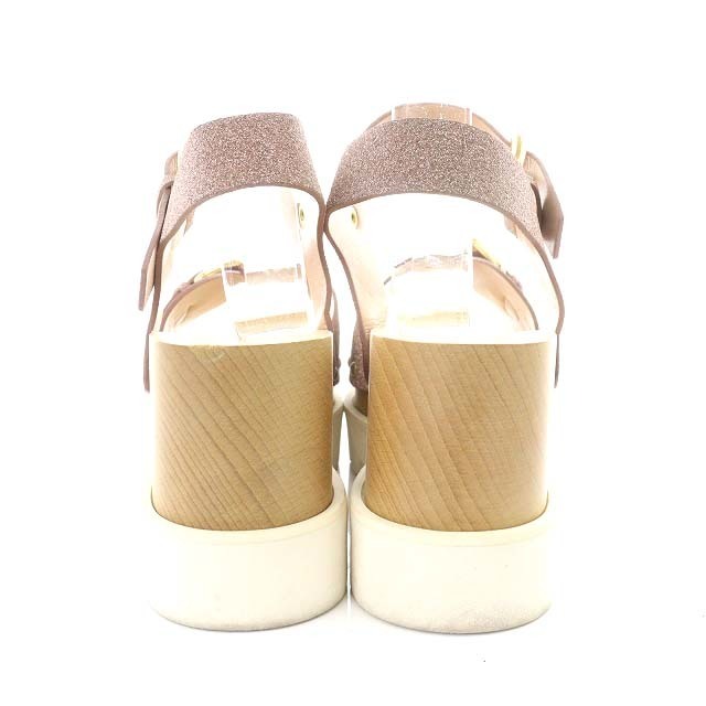 Stella McCartney(ステラマッカートニー)のステラマッカートニー サンダル 36 23.0cm ピンク ベージュ レディースの靴/シューズ(サンダル)の商品写真