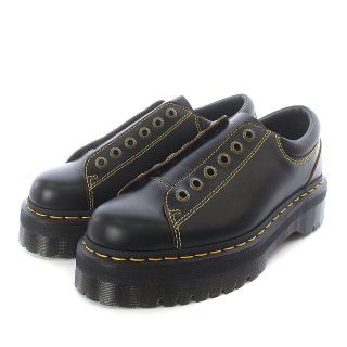 ドクターマーチン(Dr.Martens)のドクターマーチ シューズ 6ホール 厚底 UK8 27cm 黒 ブラック 黄色(その他)