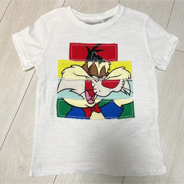 ZARA KIDS(ザラキッズ)のzara boys ルーニーチューンズ Tシャツ キッズ/ベビー/マタニティのキッズ服男の子用(90cm~)(Tシャツ/カットソー)の商品写真