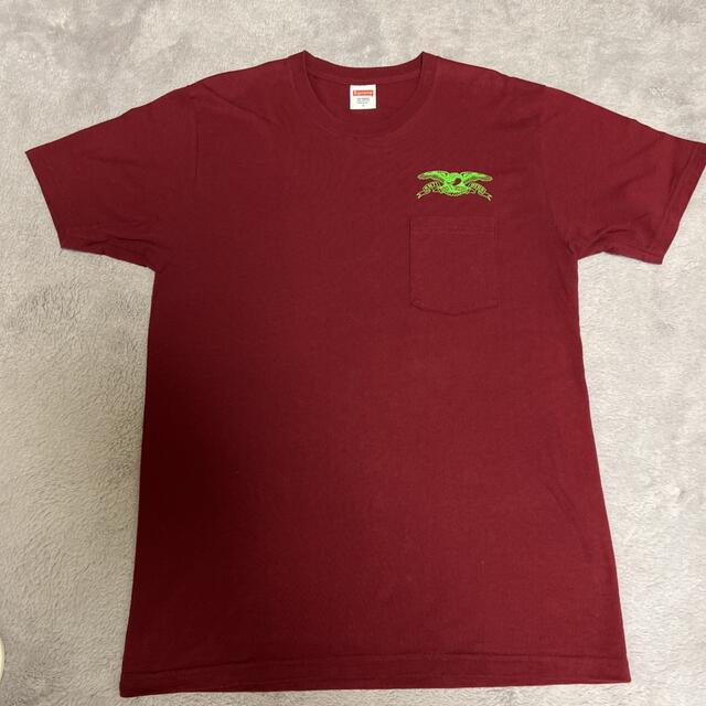 Supreme(シュプリーム)のsupreme ANTIHERO Pocket Tee  L シュプリーム メンズのトップス(Tシャツ/カットソー(半袖/袖なし))の商品写真