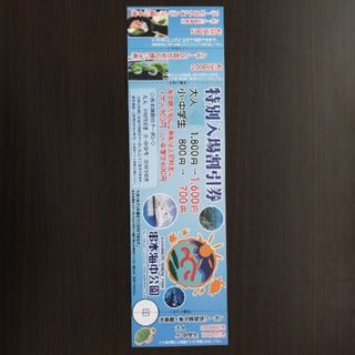 串本海中公園 入場割引券(水族館)