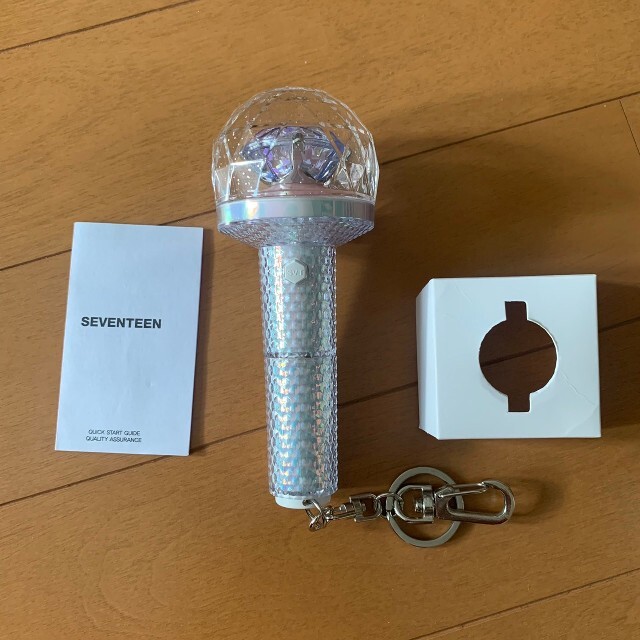 SEVENTEEN セブチ カラット棒 ペンライト キーリング アクセサリー SEVENTEEN セブチ カラット棒 ペンライト キーリング アクセサリー