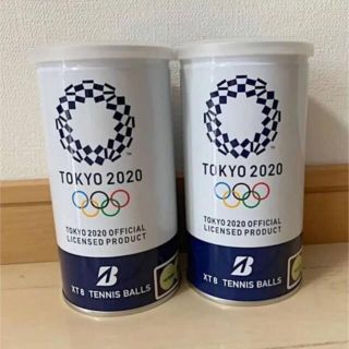 ブリヂストン(BRIDGESTONE)の【特価】東京オリンピックテニスボール ブリヂストン TOKYO2020【激レア】(ボール)