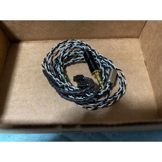 Noble audio khan cable 3.5mm(ヘッドフォン/イヤフォン)