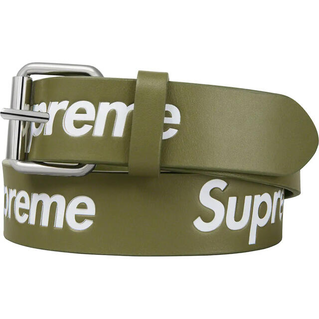 Supreme(シュプリーム)のSupreme 22ss Repeat Leather Belt  L/XL メンズのファッション小物(ベルト)の商品写真