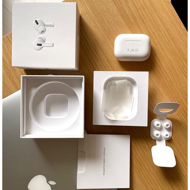 Apple - AirPods pro 充電ケース 正規品 箱付き(刻字ありの通販 by A