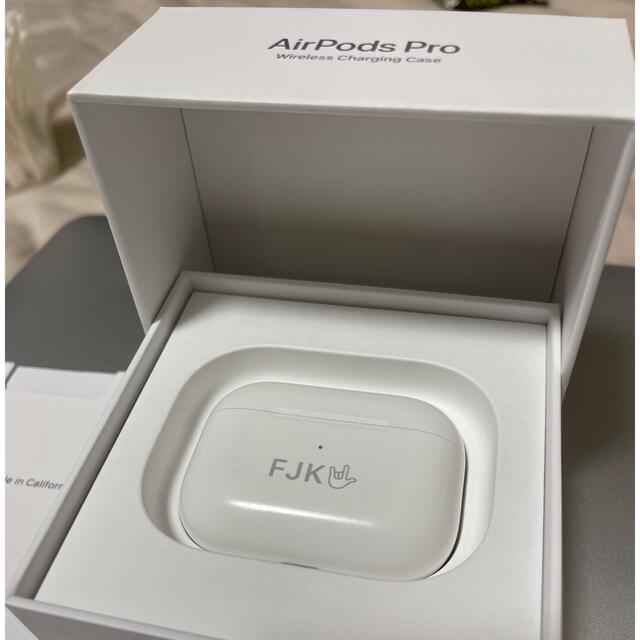 Apple - AirPods pro 充電ケース 正規品 箱付き(刻字ありの通販 by A