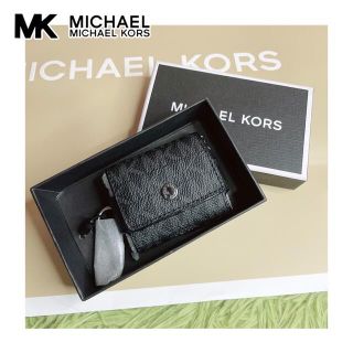 マイケルコース(Michael Kors)の【新品】 MK エアポッズ／ワイヤレス・イヤホン用ケース（訳あり）- ブラック(その他)