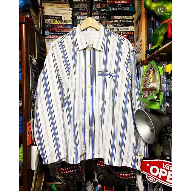 21SS SSZ BEAMS PAKURT SHIRT　STRIPE