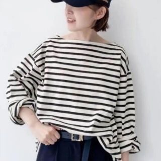 アパルトモンドゥーズィエムクラス(L'Appartement DEUXIEME CLASSE)の【GOOD GRIEF!/グッドグリーフ】Border Tops(カットソー(長袖/七分))