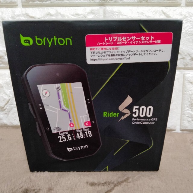 上品なスタイル ブライトン Bryton Rider S500T トリプルセンサー