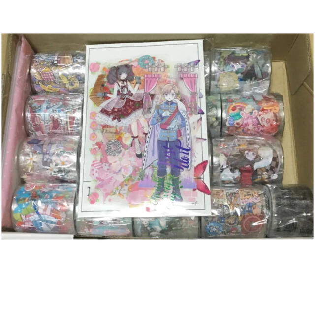海外マスキングテープ PET 新品 ガールズ メイン 人物 マステ
