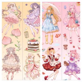 海外マスキングテープ PET 新品 ガールズ メイン 人物 マステ