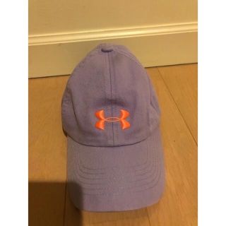 アンダーアーマー(UNDER ARMOUR)のUnder Armor アンダーアーマー　子供用キャップ　パープル　紫(帽子)