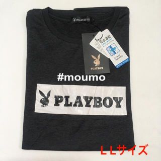 プレイボーイ(PLAYBOY)のメンズ PLAY BOY Tシャツ グレー LLサイズ (Tシャツ/カットソー(半袖/袖なし))