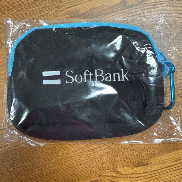 Softbank(ソフトバンク)の新品＆未使用＆非売品☆ SoftBank スマホポーチ スマホ/家電/カメラのスマホアクセサリー(その他)の商品写真