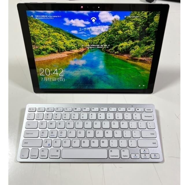 surface pro 4 m3 　Anker製キーボード付き