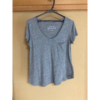 アバクロンビーアンドフィッチ(Abercrombie&Fitch)の★アバクロAbercrombie&FitchグレーTシャツ★(Tシャツ(半袖/袖なし))