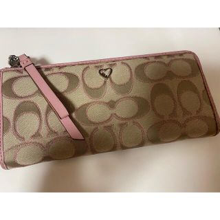 コーチ(COACH)のCOACH 長財布 ピンク(長財布)